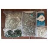 Glass Accent Decor and Vase Fillers Lot