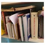 Cookbooks And Recipe Binders Shelf Lot