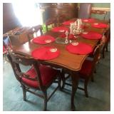 Davis Cabinet Dining Set With Captains Chair,