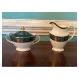 Royal Doulton Carlyle Creamer & Sugar Bowl Set