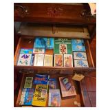 Playing Card Games and Books Lot