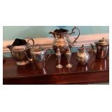 Silverplate and Sterling Tableware Group
