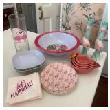Flamingo Tableware Set with Napkins and Decor