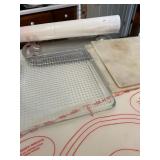 Kitchen Cookware Lot With Tupperware Mat