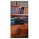 JVC Stereo System with Records