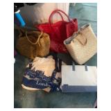 Tote Bags and Handbags Lot of 5