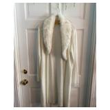 Sioni XL Sweater Coat With Faux Fur Collar