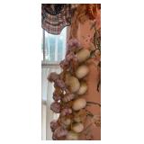 Ceramic Garlic and Onion Kitchen Hanging Decor
