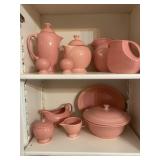 Fiesta Rose Pink Ceramic Serveware Assortment