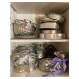 Metal Baking and Cake Molds Lot