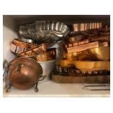 Metal Baking and Jelly Molds Lot