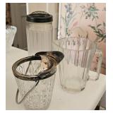 Glassware Lot With Anchor Hocking Pitcher