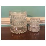 7 Pressed Glass Bowls