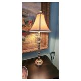 Tall Harlequin Table Lamp with Shade