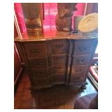 Wooden Chest With Brass Handles