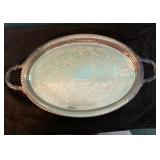 Gorham Newport Silverplate Oval Serving Tray