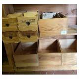 Wooden Storage and Produce Crates