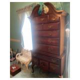 Tall Chippendale-Style Cabinet Only