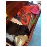 Two Drawers of Table Decor and Candles