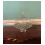 Glass Cake Stand With Dome Cover