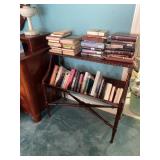 Wooden Magazine Rack With Book Contents Included