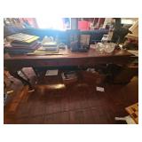 Wooden Writing Desk with Drawer