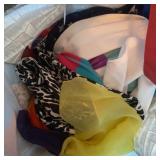 Bag of Patterned and Solid Scarves
