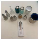 Glass Salt and Pepper Shaker Lot