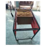 Oxford TFC/30 Red Metal File Cart on Casters