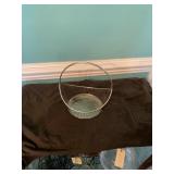 FB Rogers Silverplate Wire Basket with Bag