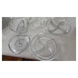 Candlewick serving pieces