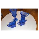 Blue cream/ sugar/ Avon