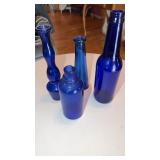 Blue bottles