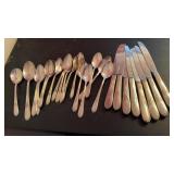 Wm Rogers spoons/ knives