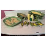 Corn serving pieces/ chipped