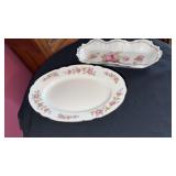 Rose platter/ relish