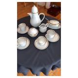 German Democratic Republic small tea set