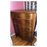 Serpentine front chest 33x20x48