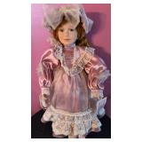 Doll/ pink dress