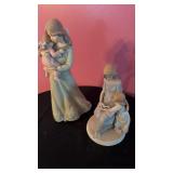 2 mother figurines