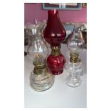 Mini oil lamps