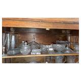 Clear glassware/ compotes / punchbowl stand