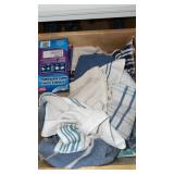Contents of drawers/ towels/