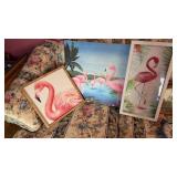 Flamingo prints