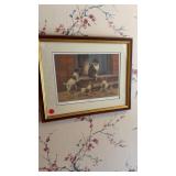 2 cat prints 12ï¿½ tall