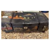 Oriental jewelry box 13x6x4