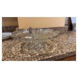 Cake stand/ candle snuffer