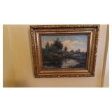 Painting on canvas 25x21