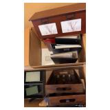 Wooden paper trays/ photo albums