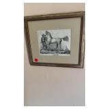 Horse print 12x10